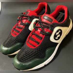 GUCCI INTERLOCKING GG RUNNING SHOE | SIZE 8.5 US | 8G